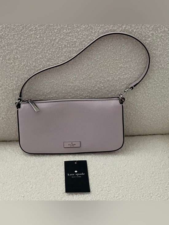 kate spade Handbags - Kate Spade Lilac Moon Bridget Crinkle Shoulder Convert Bag w/ Free Gift
